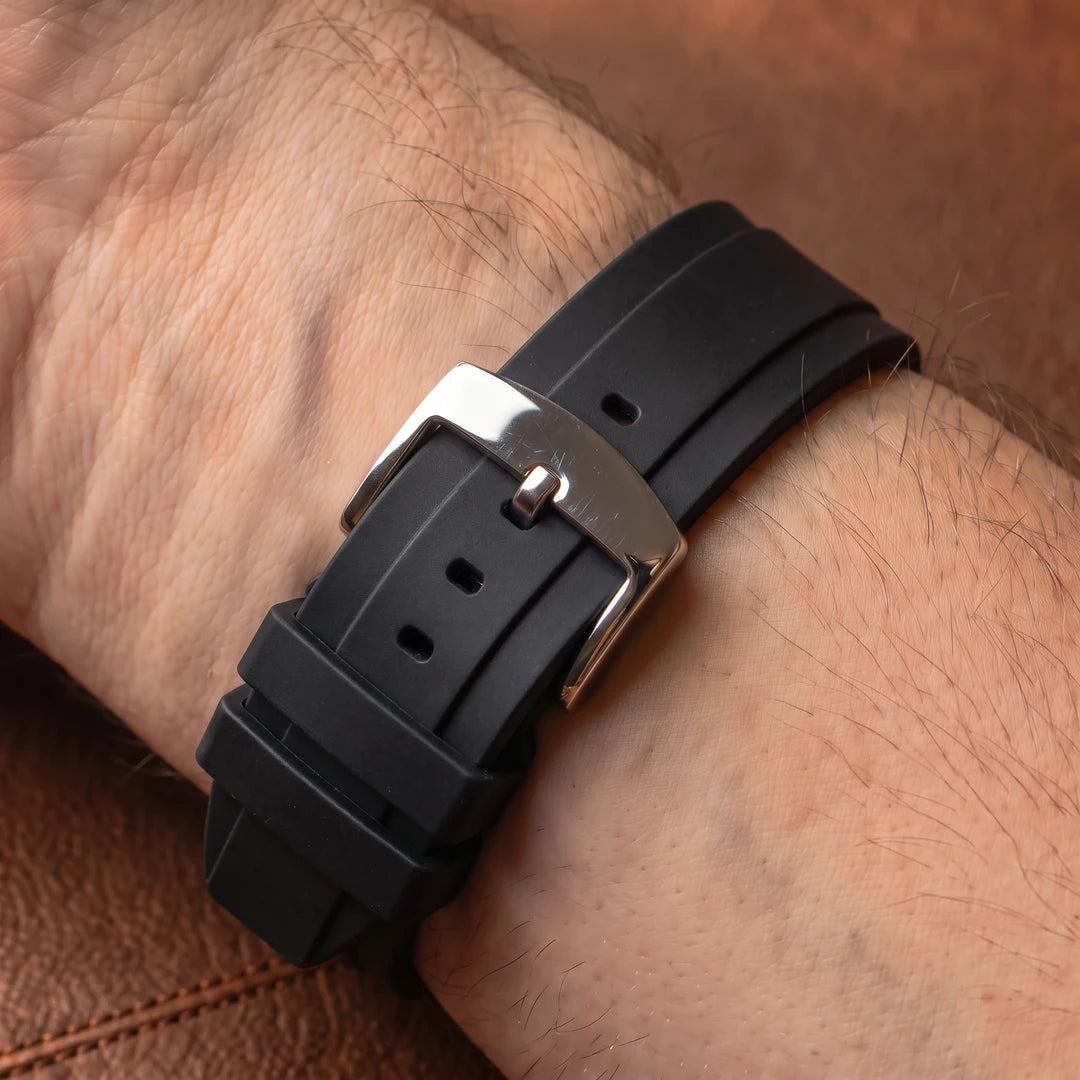 Relógio Amsterdam 42mm Preto pulseira