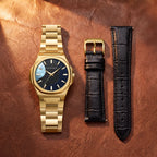 Relógio Astral 40mm Dourado com as duas pulseiras