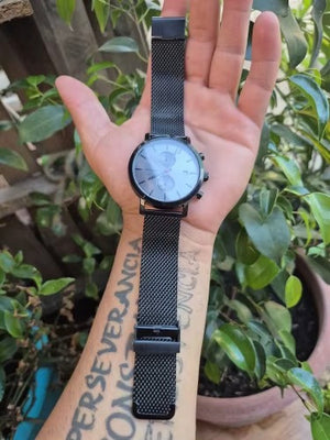 Foto de cliente, avaliação Nortis 44mm