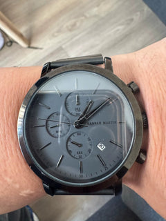 Foto de cliente, avaliação Nortis 44mm