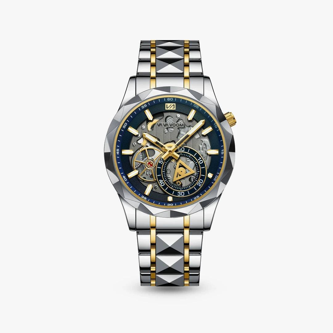 Relógio Barroco 41mm Azul