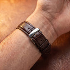 Relógio Cronare 40mm Marrom pulseira