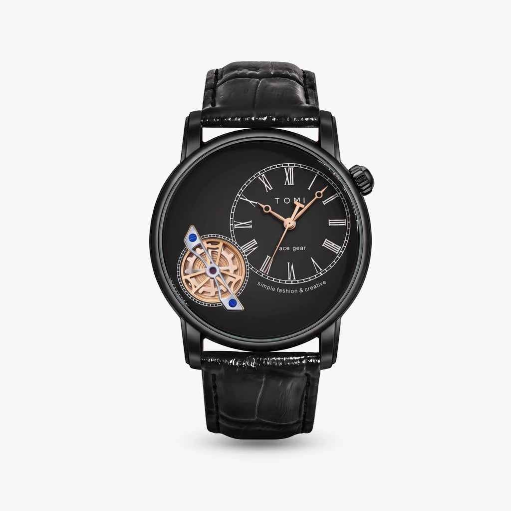 Relógio Doppio 42mm Todo Preto