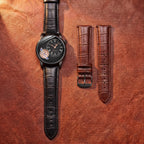 Relógio Doppio 42mm Todo Preto com as duas pulseiras