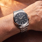 Relógio Dubai 40mm Preto no pulso