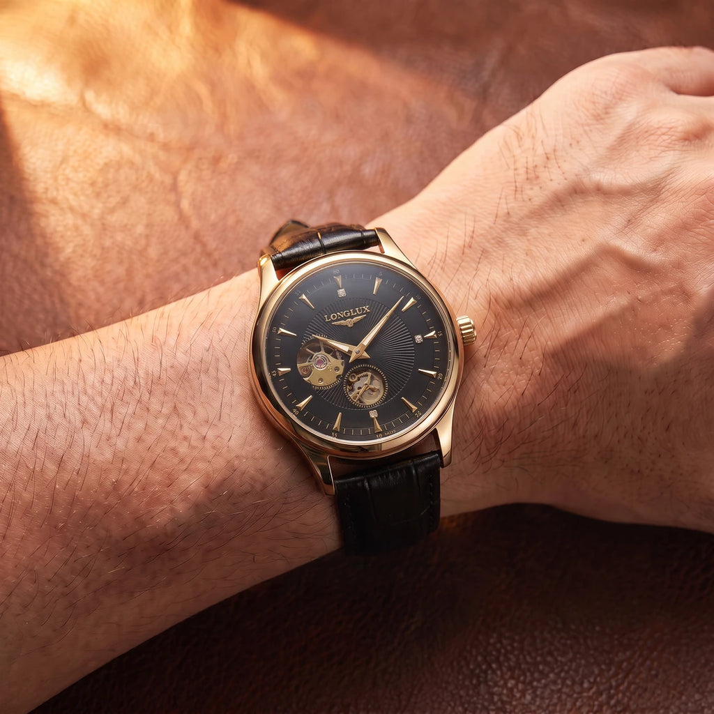 Relógio Lunare 41mm Nero no pulso