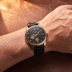 Relógio Lunare 41mm Nero no pulso