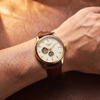 Relógio Lunare 41mm Oro no pulso