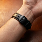 Madrid 42mm Preto - detalhe da pulseira