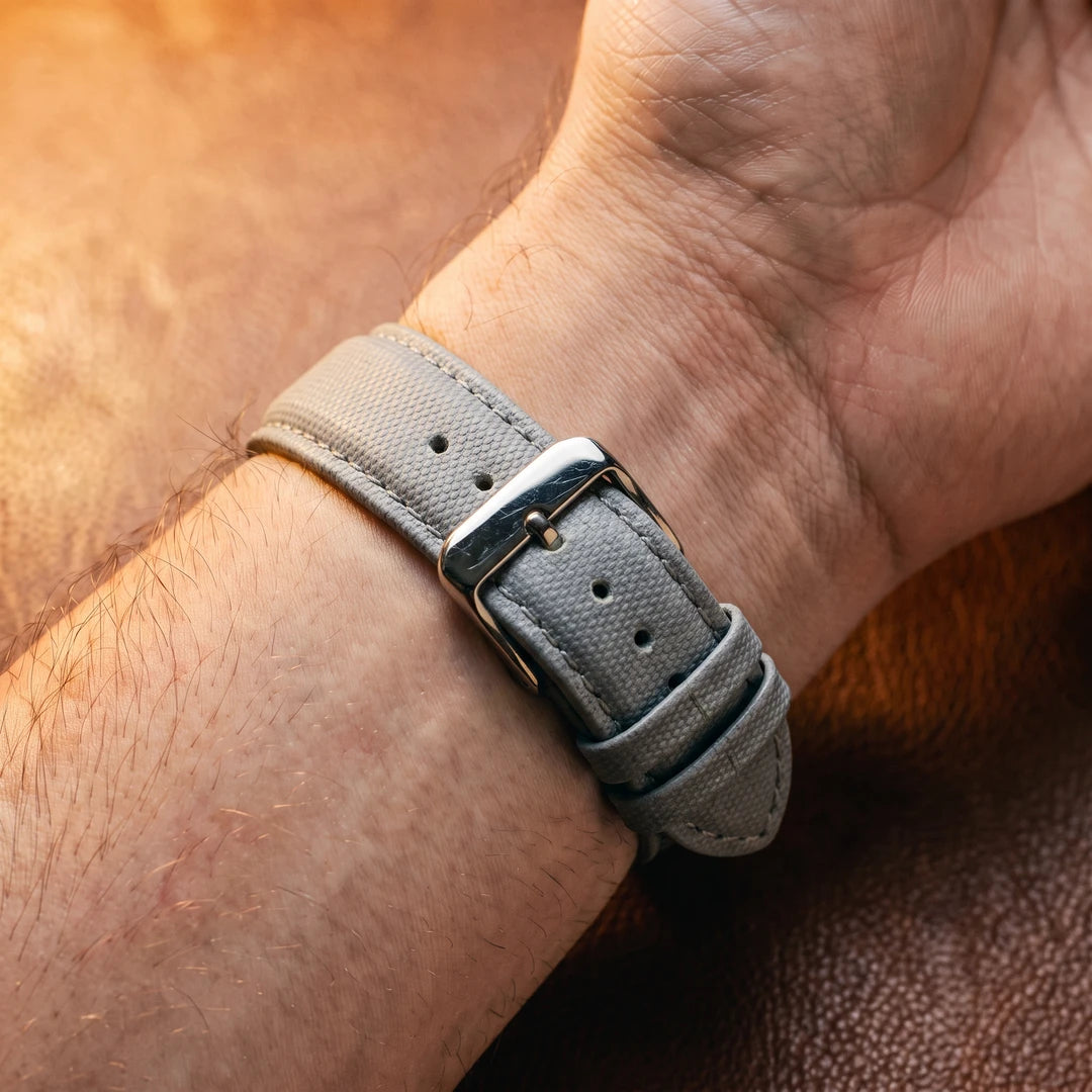 Relógio Oliva 41mm Cinza pulseira
