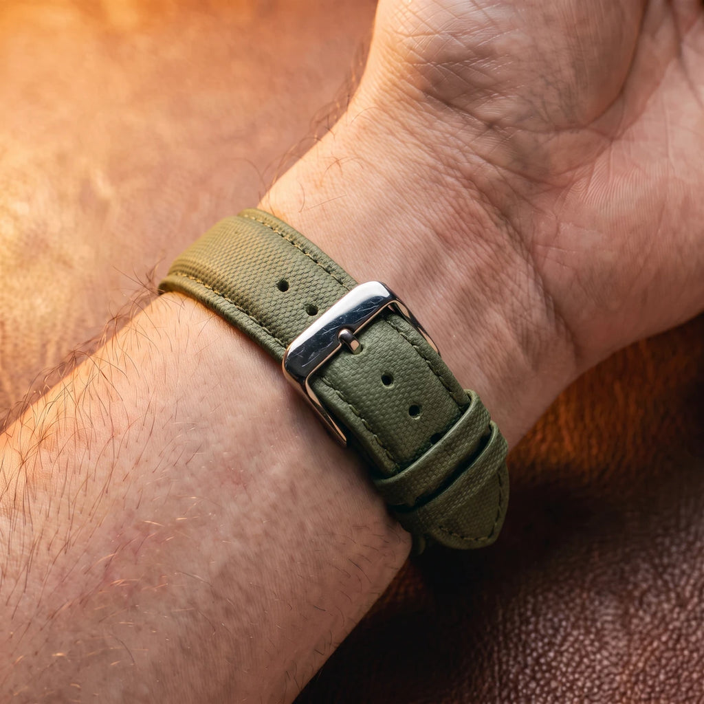 Relógio Oliva 41mm Verde pulseira