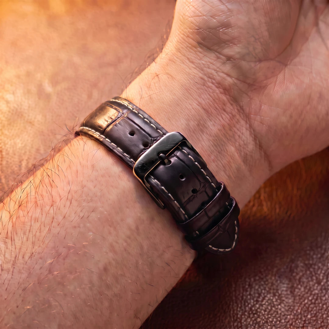 Relógio Paris 40mm Preto - Preto pulseira