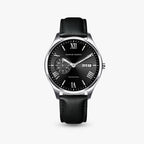 Relógio Romano 42mm Preto e Prata