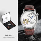 Relógio Doppio 42mm Branco e Prata