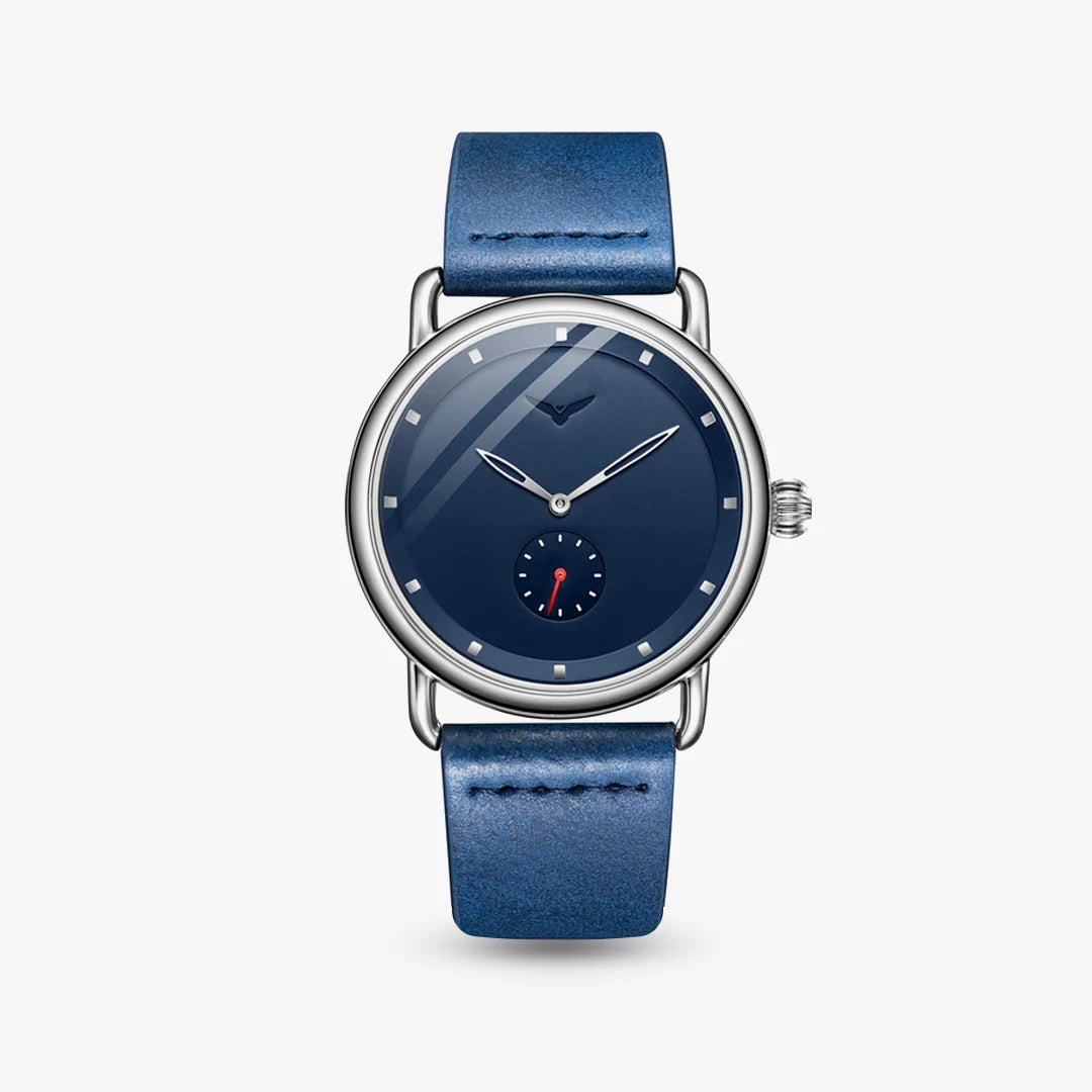 Relógio Silente 41mm Azul