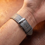 Relógio Silente 41mm Cinza pulseira